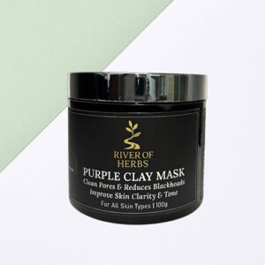 Purple Clay Mask  Glow & Detox