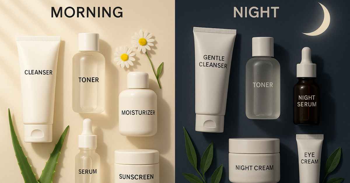 Day vs. Night Skincare Routine – Why You Need Both for Glowing Skin