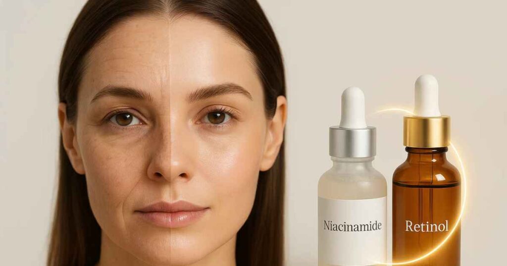How Niacinamide & Retinol Work Together for Brighter, Younger Skin